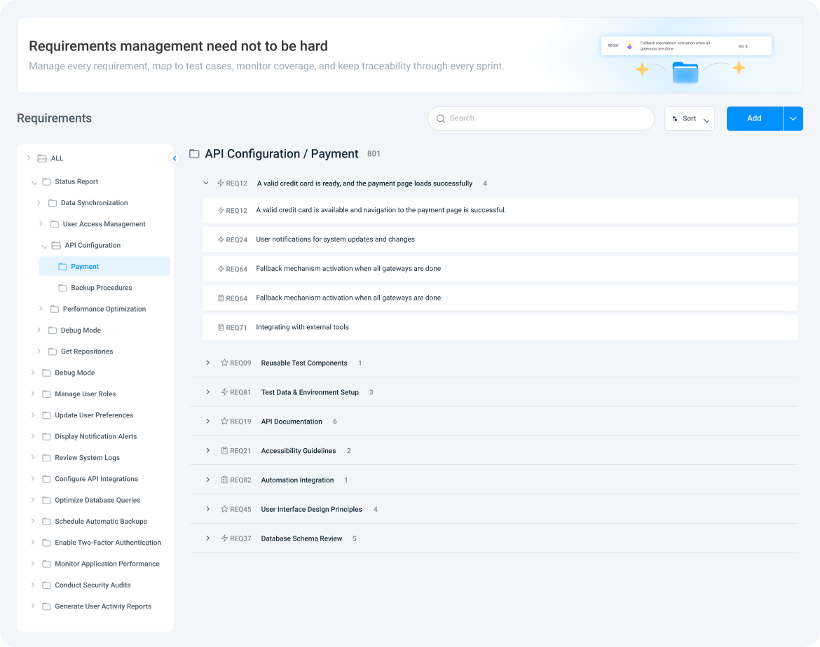 Bugasura Requirements