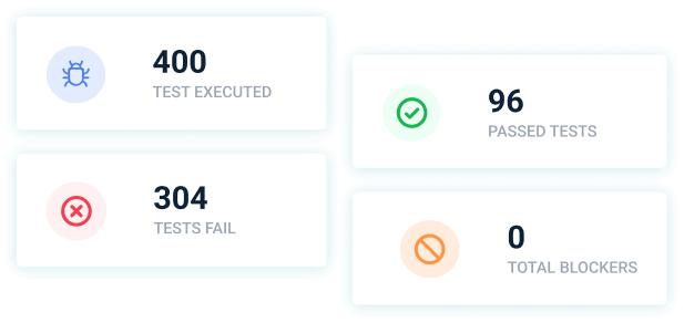 Built-in reporting without extra tools