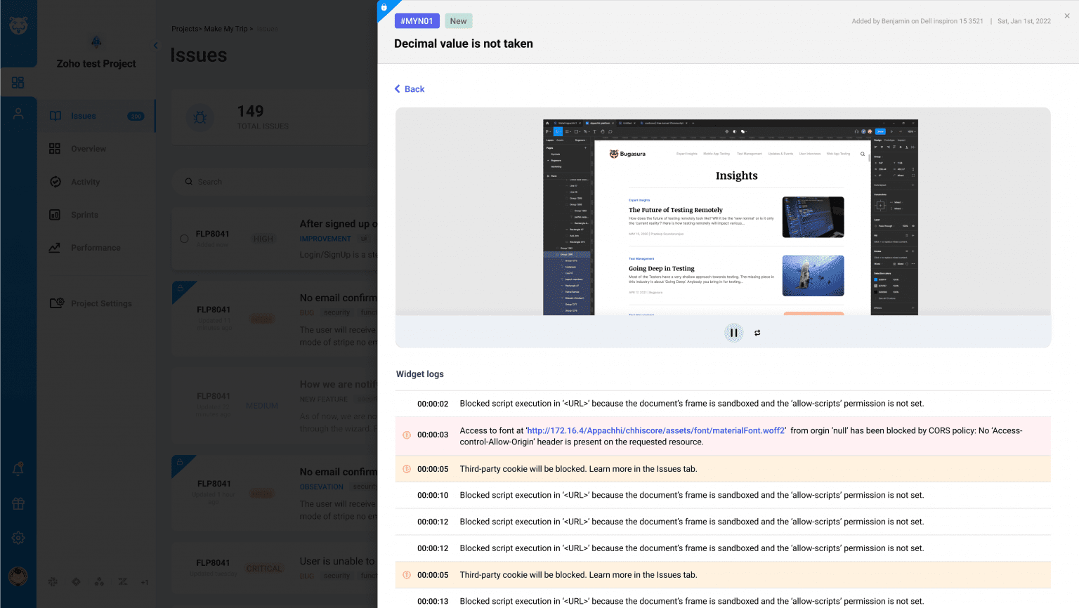 Bugasura Widget - The easiest way to fix your customer issues - Release ...